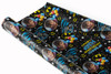 Personalised Wrapping Paper Kids Birthday Black Batman Boys Custom Gift Wrap