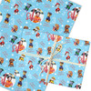 Personalised Wrapping Paper Kids Birthday Blue Paw Patrol Photo Custom Gift Wrap