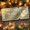 Gold Mirror Acrylic Golden Ticket Any Theatre Show Musical Panto Snowman Custom