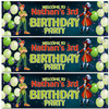 Personalised Party Banner For Kids Birthday Peter Pan Balloons