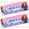 Personalised Party Banner For Kids Birthday Disney Princess Merida