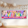 Personalised Party Banner For Kids Birthday Girls Disney Princess
