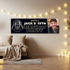 Personalised Party Banner For Kids Birthday Star Wars Darth Vader Photo