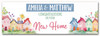 Personalised Party Banner For Housewarming New Home Colourful Houses