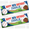 Personalised Party Banner For Kids Birthday Baseball