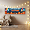 Personalised Party Banner For Kids Birthday Basketball