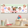 Personalised Party Banner For Kids Birthday Watercolour Fairies