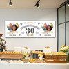 Personalised Party Banner For 30th Wedding Anniversary Pearl 30 Years Photo