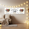 Personalised Party Banner For 30th Wedding Anniversary Pearl 30 Years Photo