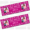 Personalised Party Banner For Graduation Female You Did It Photo Pink Stars
