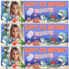 Personalised Party Banner For Kids Birthday Under The Sea Sealife Photo