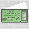 St Kitts And Nevis Boarding Pass Personalised Gift Voucher Surprise Trip Ticket