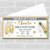 Cosi Fan Tutte Personalised Gift Voucher Surprise Opera Theatre Ticket