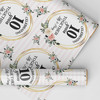 Personalised Wrapping Paper Wedding Anniversary Any Year Custom Gift Wrap