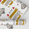 Personalised Wrapping Paper 20th Wedding Anniversary 20 Year China Gift Wrap