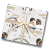 Personalised Wrapping Paper 30th Wedding Anniversary 30 Year Photo Pearl Heart