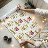 Personalised Wrapping Paper 50th Wedding Anniversary 50 Year Photo Gold Heart