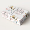 Personalised Wrapping Paper 6th Iron Wedding Anniversary Champagne Gift Wrap