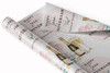Personalised Wrapping Paper 6th Iron Wedding Anniversary Champagne Gift Wrap