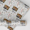 Personalised Wrapping Paper 7th Wool Wedding Anniversary Photo Custom Gift Wrap