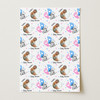 Personalised Wrapping Paper Baby Shower Feet Gender Reveal Boy Or Girl Photo