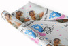 Personalised Wrapping Paper Baby Shower Feet Boy Or Girl Photo Gender Reveal