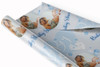 Personalised Wrapping Paper Baby Shower Blue Gender Reveal It's A Boy Photo