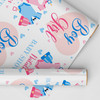 Personalised Wrapping Paper Baby Shower Boy Girl Gender Reveal Custom Gift Wrap