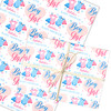 Personalised Wrapping Paper Baby Shower Boy Or Girl Gender Reveal Gift Wrap