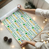 Personalised Wrapping Paper Good Luck Clover Green Yellow Star Custom Gift Wrap