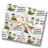 Personalised Wrapping Paper Graduation You Did It Bug With Glasses Gift Wrap