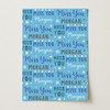 Personalised Wrapping Paper Miss You Blue Stars Custom Gift Wrap