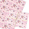 Personalised Wrapping Paper Mother's Day Floral Butterflies Custom Gift Wrap