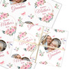 Personalised Wrapping Paper Mother's Day Grandma Pink Heart Photo Gift-Wrap