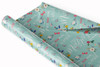 Personalised Wrapping Paper Mother's Day Mum Floral Mint Custom Gift Wrap