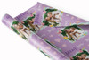Personalised Wrapping Paper Mother's Day Photo Best Mum Ever Purple Butterfly