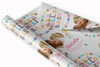 Personalised Wrapping Paper New Baby Girl Pink Hello Photo Custom Gift Wrap