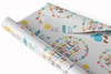 Personalised Wrapping Paper New Baby Blue Hello Baby Boy Photo Custom Gift Wrap