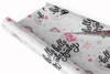 Personalised Wrapping Paper New Baby Pink Elephant Hello Baby Girl Gift Wrap