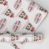 Personalised Wrapping Paper New Home Watercolour Cute House Custom Gift Wrap