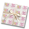 Personalised Wrapping Paper Thank You Floral Custom Gift Wrap