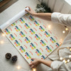 Personalised Wrapping Paper Thank You Bright Custom Gift Wrap