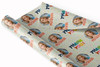 Personalised Wrapping Paper Thank You Photo Colourful Custom Gift Wrap