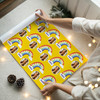Personalised Wrapping Paper Thank You Photo Rainbow Yellow Custom Gift Wrap