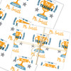Personalised Wrapping Paper Thank You Teacher Trophy Custom Gift Wrap