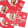 Personalised Wrapping Paper Valentine's Day Girlfriend Heart Photo Cupid