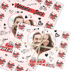Personalised Wrapping Paper Valentine's Day Heart Photo I Love You Gift Wrap