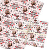 Personalised Wrapping Paper Valentine's Day Photo Doodles I Love You Gift Wrap