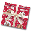 Personalised Wrapping Paper Valentine's Day Photo I Love You Red Heart Gift Wrap