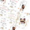 Personalised Wrapping Paper Wedding Day Photo Ring Cake Balloons Gift Wrap